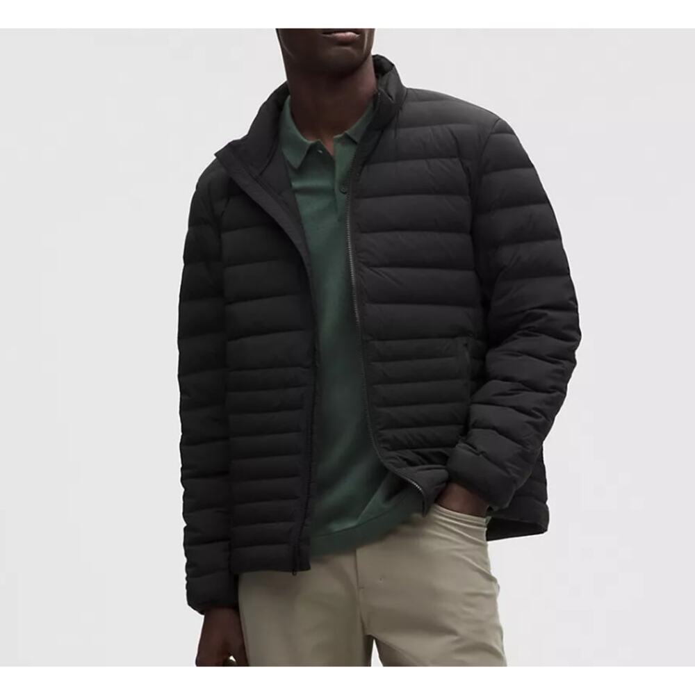Lululemon L black Navigation Down Jacket Evolve